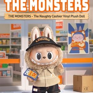 POP MART THE NAUGHTY CASHIER VINYL PLUSH DOLL